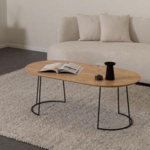 שולחן סלון אובלי מושלם